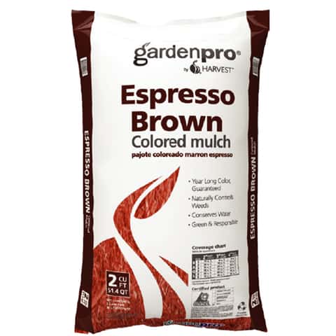 GARDEN PRO By Harvest 2-cu ft Brown Hardwood Mulch