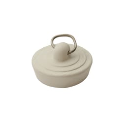 Ace 1-1/4 in. White Rubber Sink Stopper
