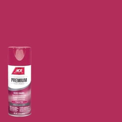 Ace Premium Gloss Tropical Pink Paint + Primer Enamel Spray 12 oz