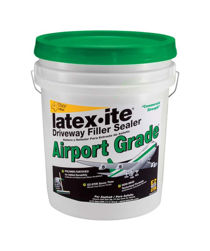 LatexIte Airport Grade Black Asphalt Asphalt Driveway Sealer 5 gal