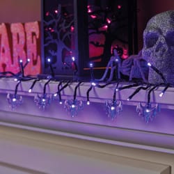 Celebrations Purple 120 ct 9 ft. LED Prelit Bat Lights