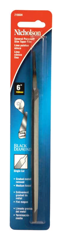 レンページ Crescent Nicholson 6 in. L X 1.3 in. W High Carbon Steel
