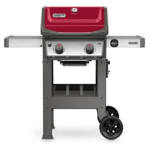 Weber  Spirit II E-210  2 burners Propane  Grill  Red  26500 BTU 