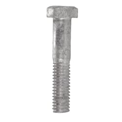 HILLMAN 3/8 in. D X 2 in. L Hot Dipped Galvanized Steel Hex Bolt 100 pk