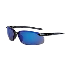 Crossfire ES5 Polarized Safety Glasses Blue Lens Black Frame 1 pc