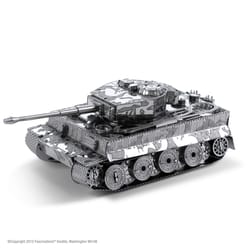 Fascinations Metal Earth Tiger I Tank 3D Model Kit Silver