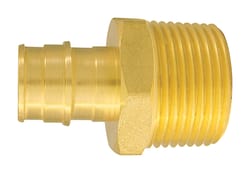 Apollo Expansion PEX / Pex A 3/4 in. Expansion PEX in to X 1 in. D MPT Brass Male Adapter