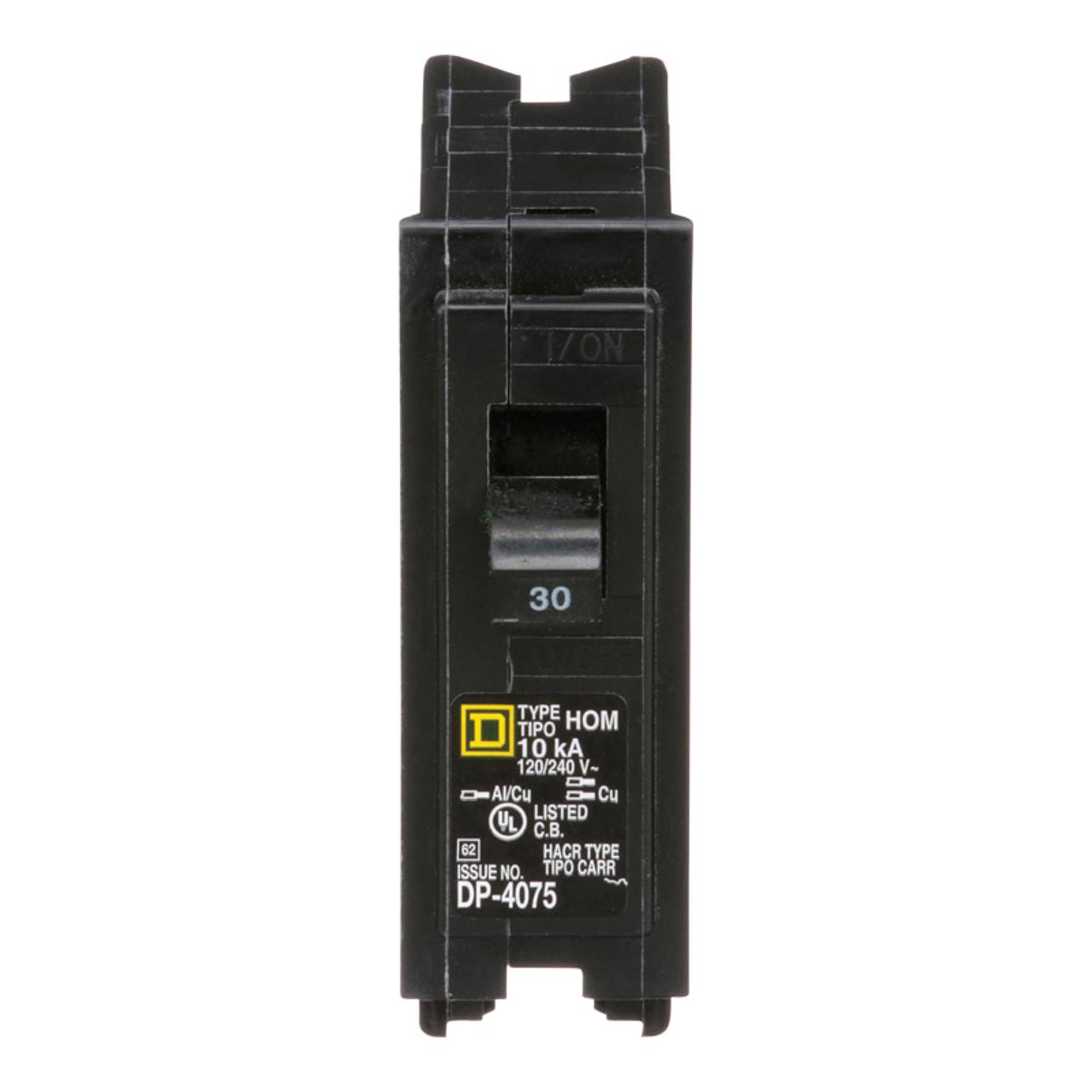 Square D HomeLine 30 amps Surge Single Pole Circuit Breaker - Ace Hardware