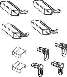 Prime-Line Bronze Aluminum 5/16 in. W X 3/4 in. L Screen Frame Kit 1 pk