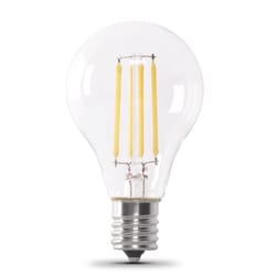 Feit LED A15 E17 (Intermediate) Filament LED Bulb Soft White 75 Watt Equivalence 2 pk