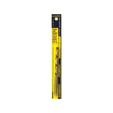 Eazypower Isomax 1 4 in. X inch L M2 Steel Left Hand Drill Bit 1 pc Mfr 82383 Ace Hardware