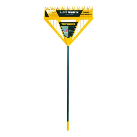 True Temper 71 in. 39 Tine Poly Leaf Rake Steel Handle - Ace Hardware