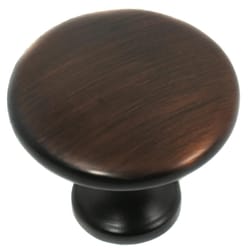 Laurey Windsor Round Cabinet Knob 1-1/4 in. D 1 in. Venetian Bronze 1 pk