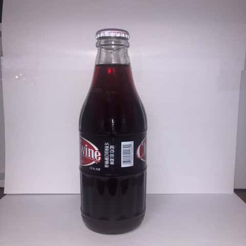 Cheerwine Zero Sugar Soda ( 12 oz. glass bottles )