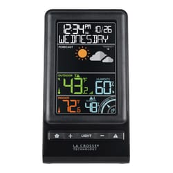 La Crosse Technology Weather Forecaster with Temperature and Humidity