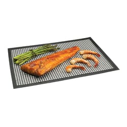 Chef's Planet Black Fiberglass Grill and BBQ Mat