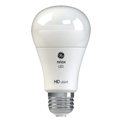 GE Relax A19 E26 (Medium) LED Bulb Soft White 40 Watt Equivalence 2 pk