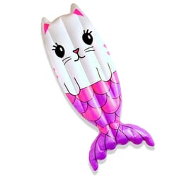 CocoNut Float Multicolored Vinyl Inflatable Purrfect Purrmaid Pool Float