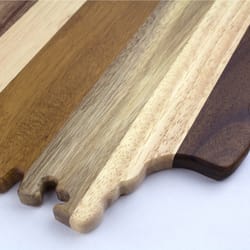 Totally Bamboo Rock & Branch 15.51 in. L X 10 in. W X 0.6 in. Wood Serving & Cutting Board