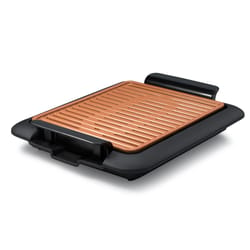 Gotham Steel As Seen on TV Black/Copper Aluminum Nonstick Surface Indoor Grill 224 sq in