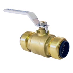 Apollo Tectite 1 in. Brass Push Fit Ball Valve Standard Port