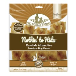 Fieldcrest Farms Nothin' to Hide Peanut Butter Grain Free Chews For Dogs 8