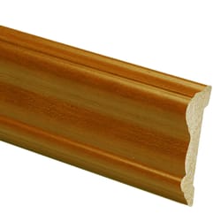 Inteplast Building Products 9/16 in. H X 2-13/16 in. W X 8 ft. L Prefinished Cherry Polystyrene Trim