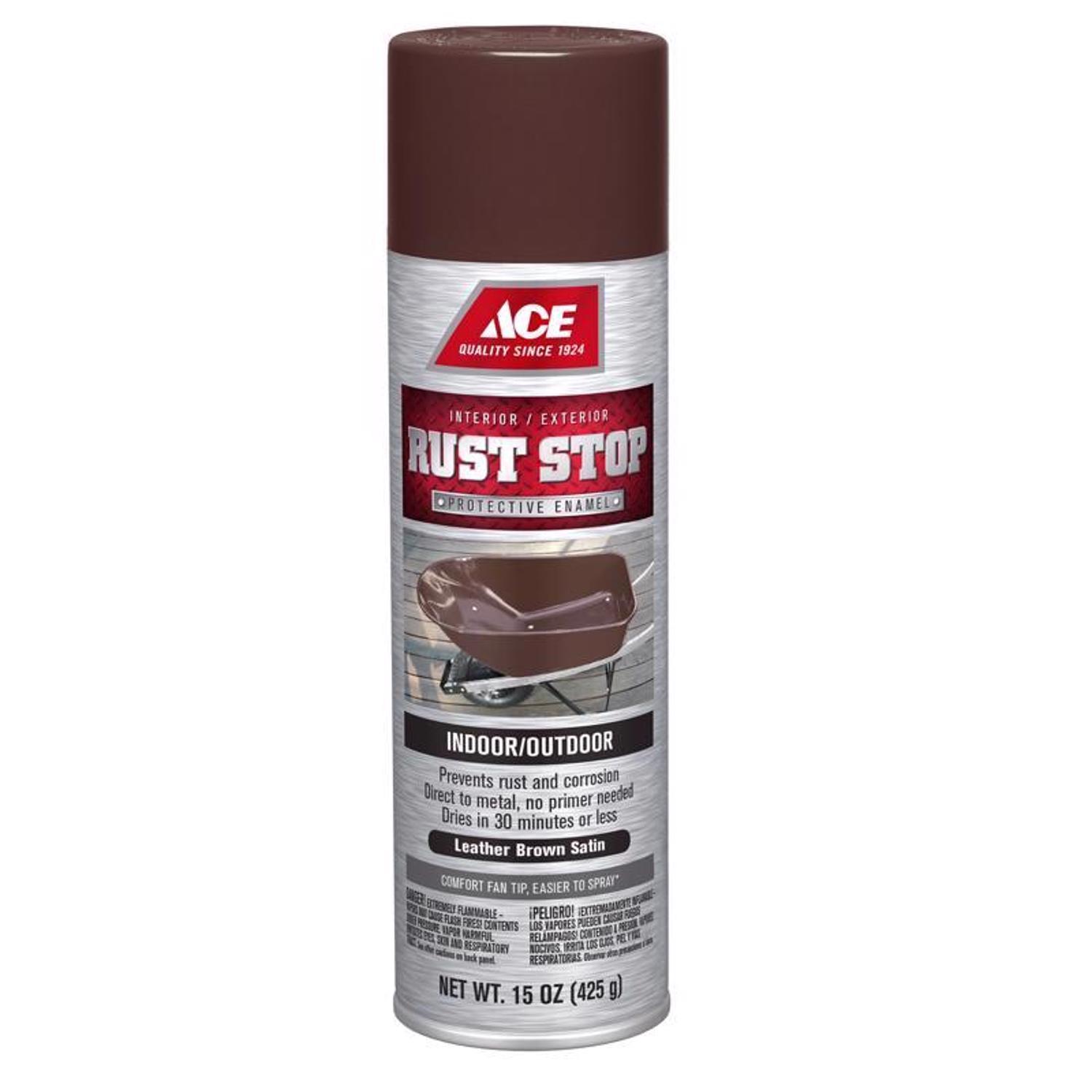 Fabric Spray Leather Spray Paint Home Depot Ace Rust Stop Satin