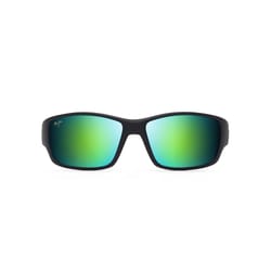 Maui Jim Local Kine Men's Sunglasses Sunglasses Black/Tran Green/Lt Trans Grey Frame Black/Tran Gree