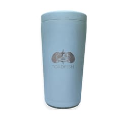 Toadfish 12 fl. oz. Light Blue BPA Free Non Tipping Can Insulator