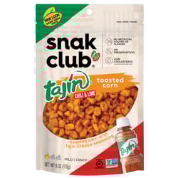 Snak Club Tajin Clasico Toasted Corn 6 oz Bagged