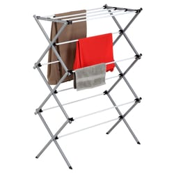 Honey-Can-Do 42.1 in. H X 29 in. W X 14.2 in. D Steel Accordian Collapsible Clothes Drying Rack