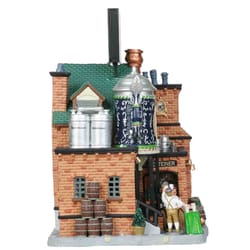 Lemax Multicolored Yulesteiner Brewery Christmas Village 11 in.