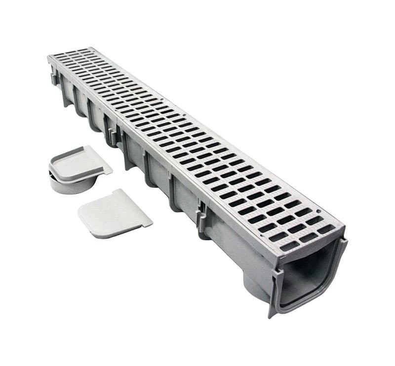 NDS 864G Channel Grate & Drain Kit