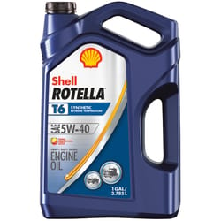 Shell Rotella 5W-40 4-Cycle Synthetic Motor Oil 1 gal 1 pk