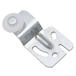 National Hardware Zinc-Plated Silver Plastic/Steel Sliding Door Hangers 2 pk