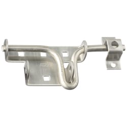 National Hardware 3 in. H X 6 in. L Stainless Steel Sliding Bolt Door/Gate Latch
