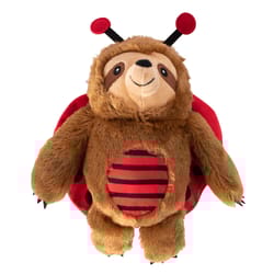 Pet Shop by Fringe Studio Multicolored Plush Little Ladybug Dog Toy 1 pk