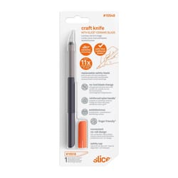 Slice 6.3 in. Craft Craft Knife Black/Orange/Silver 1 pc