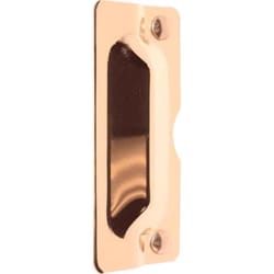 Ace 3 in. H X 7 in. L Brass-Plated Gold Steel Latch Guard