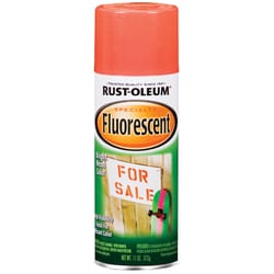 Rust-Oleum  Specialty  Fluorescent Red-Orange  Spray Paint  11 oz. 
