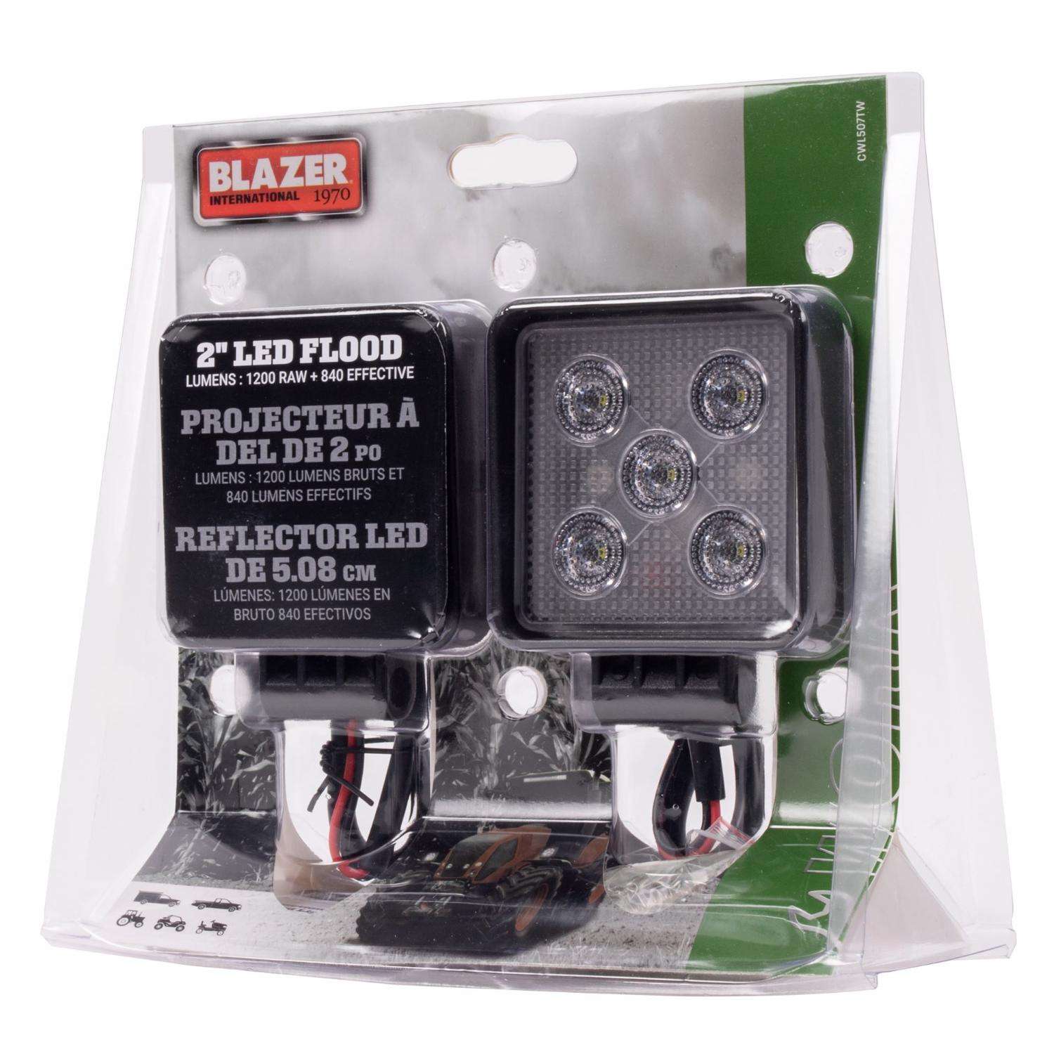 Blazer Clear Square Utility LED Work Light Ace Hardware