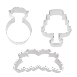R&M International Silver Steel Cookie Cutter