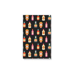 Denik 5 in. W X 8 in. L Sewn Bound Multicolored Saucy Notebook