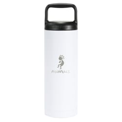 Aquapelli 18 oz Arctic White BPA Free Vacuum Insulated Bottle