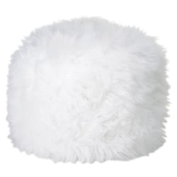 Accent Plus White Accent Ottoman