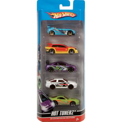 Hot Wheels Hot Tunerz Diecast Car Metal Multi-Colored 5 pc