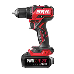 SKIL 20V PWR CORE 20 1/2 in. Brushless Cordless Drill/Driver Kit (Battery & Charger)