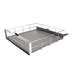 Simplehuman 6 in. H X 19.8 in. W X 20 in. L Gray Cabinet Organizer