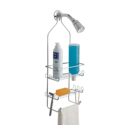 Hirise Four Corner Standing Shower Caddy With 9' Tension Pole Rust